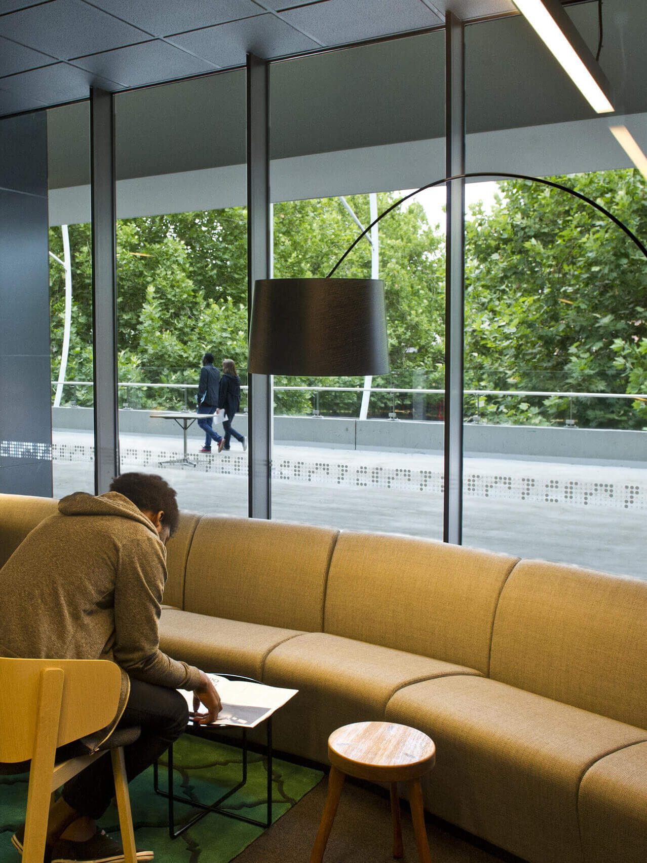 Postgraduate Study Lounge der La Trobe University in Australien