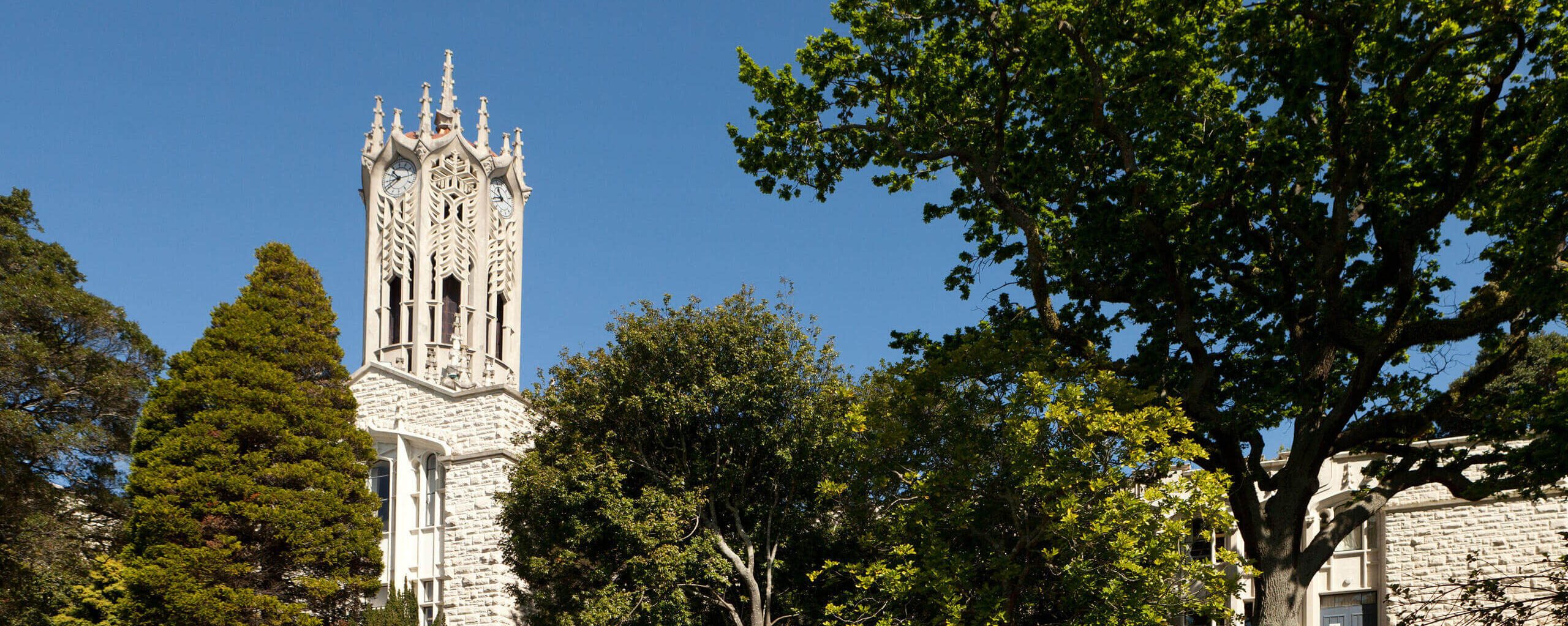 Clocktower der University of Auckland in Neuseeland