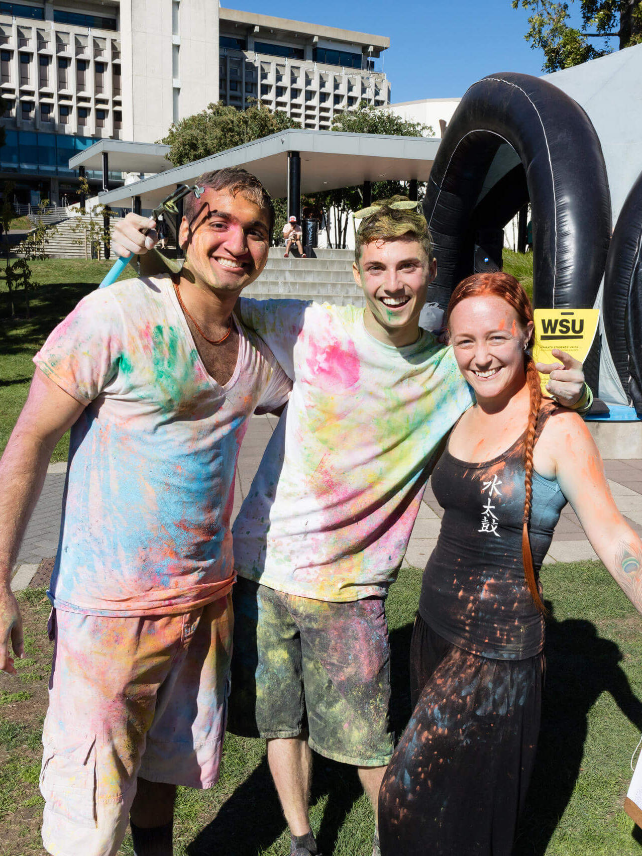 Holi Festival auf dem Campus der University of Waikato