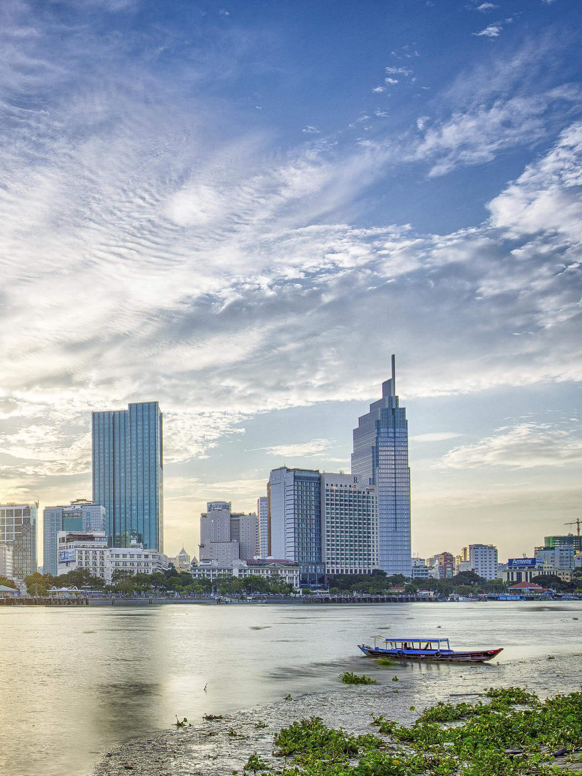 Skyline von Ho chich Minh Stadt