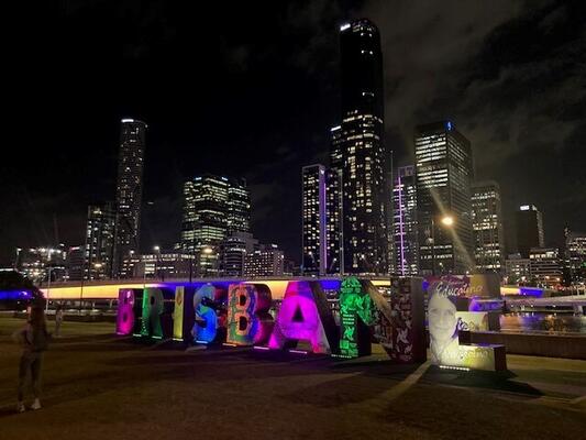 Brisbane bei Nacht