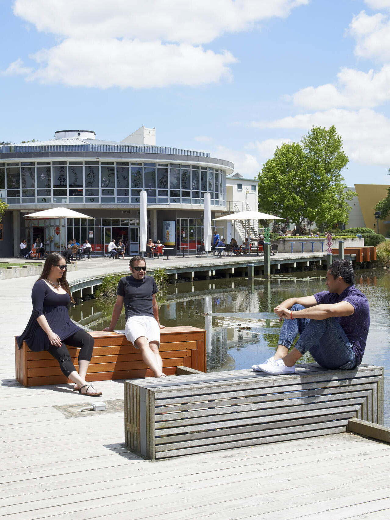 Studium an der University of Waikato in Hamilton