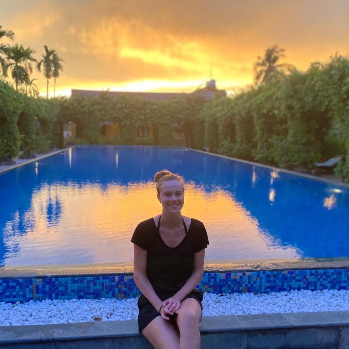 Corinna in Vietnam