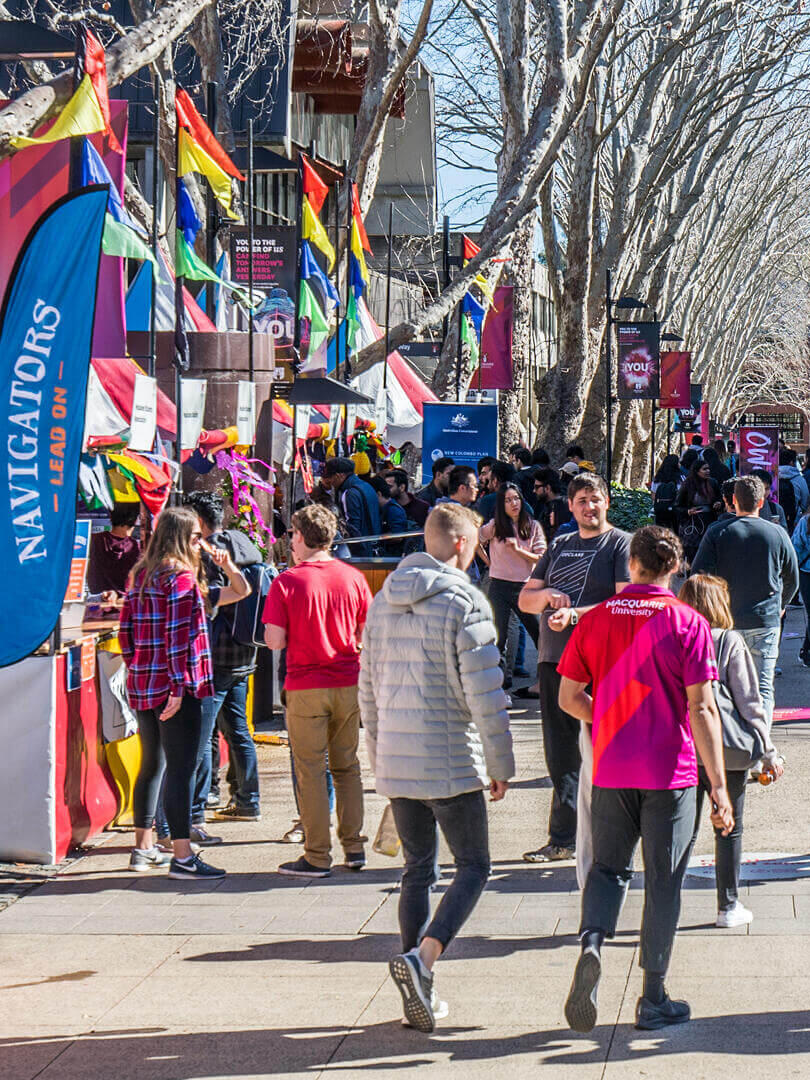 Campus Life der Macquarie University in Australien