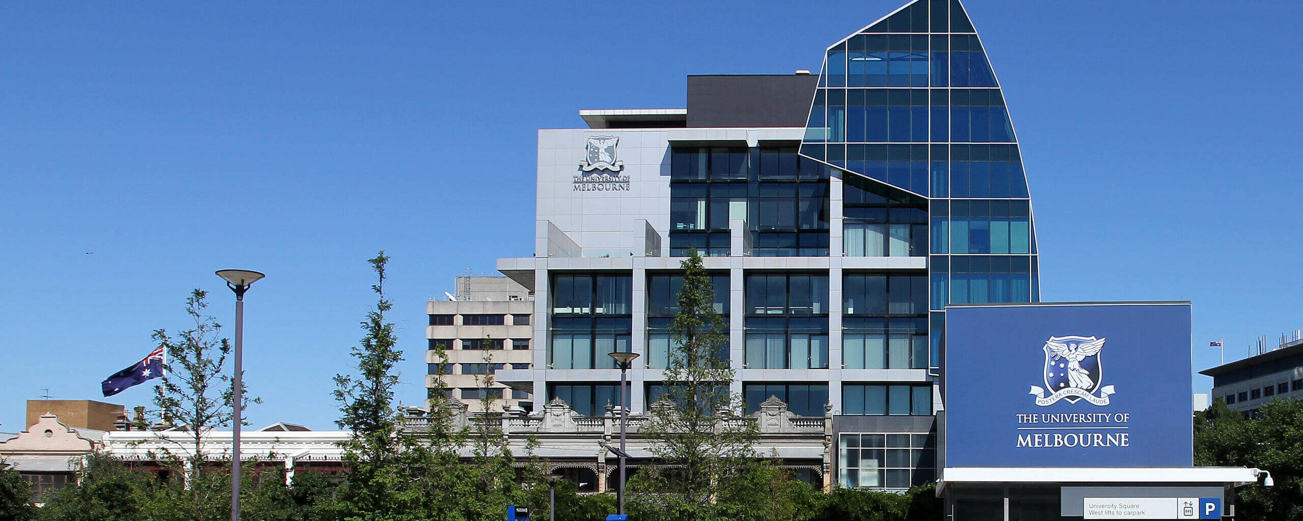 Alan Gilbert Gebäude der University of Melbourne in Australien