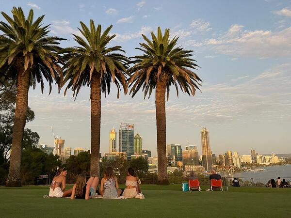 Sonnenuntergang Kings Park