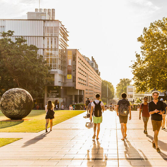 Promotion in Australien: UNSW Sydney