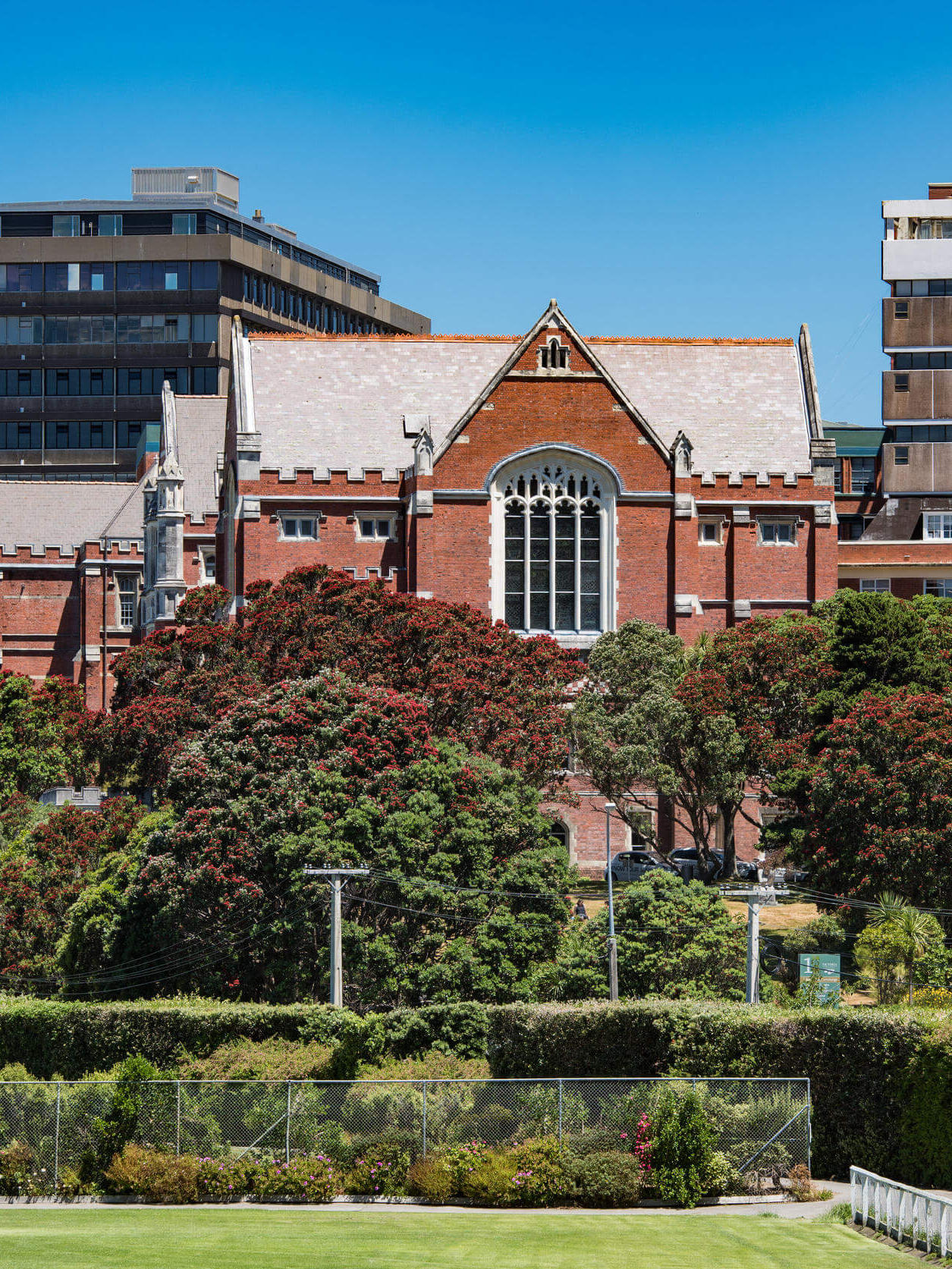 Hunter Building auf dem Kelburn Campus der VUW in Neuseeland