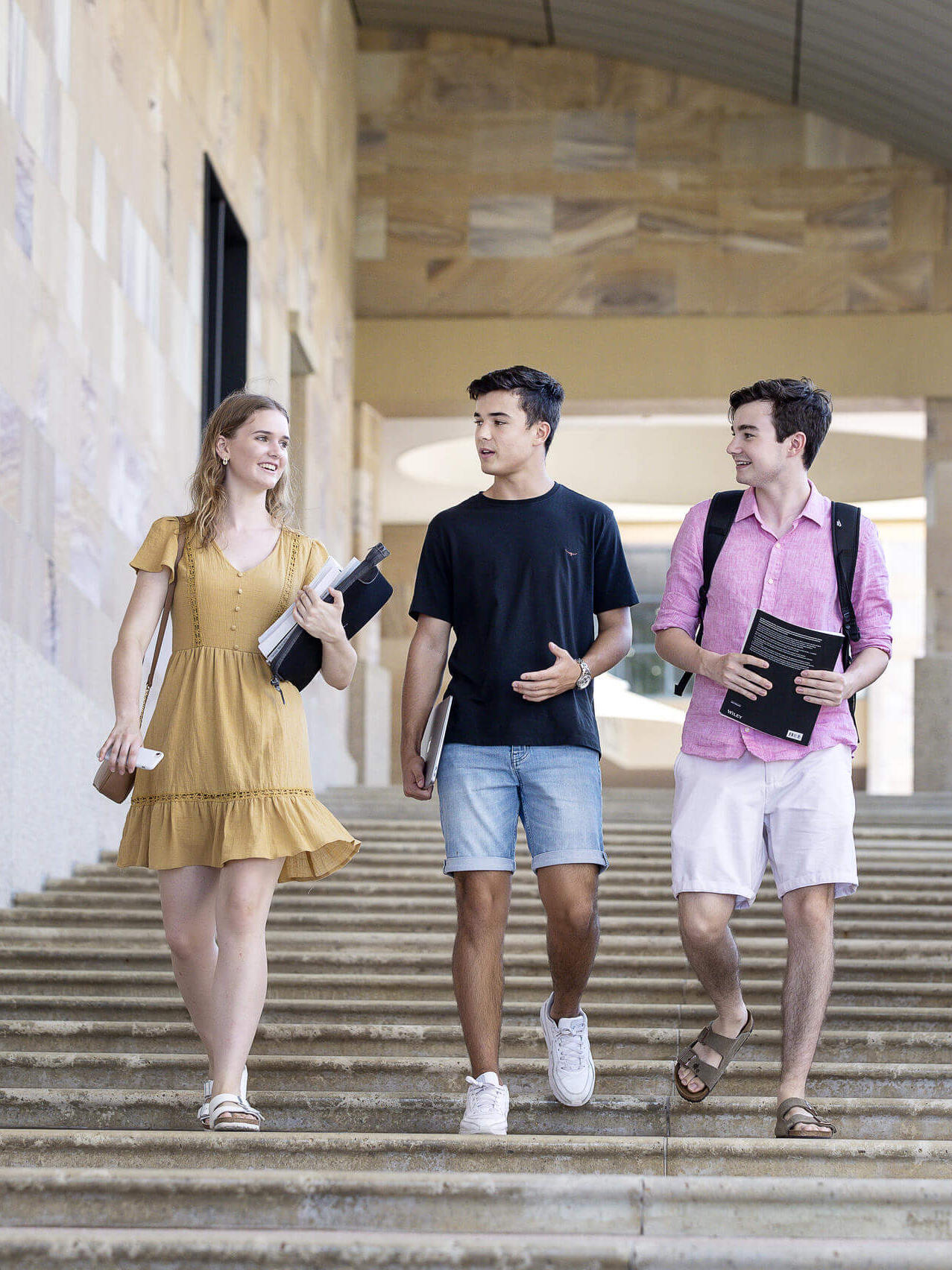 Studenten auf dem Campus der Bond University