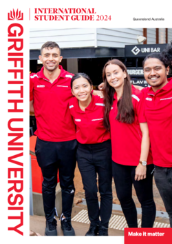 Griffith University Bachelor und Master Broschüre