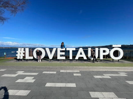 I love Taupo Schild