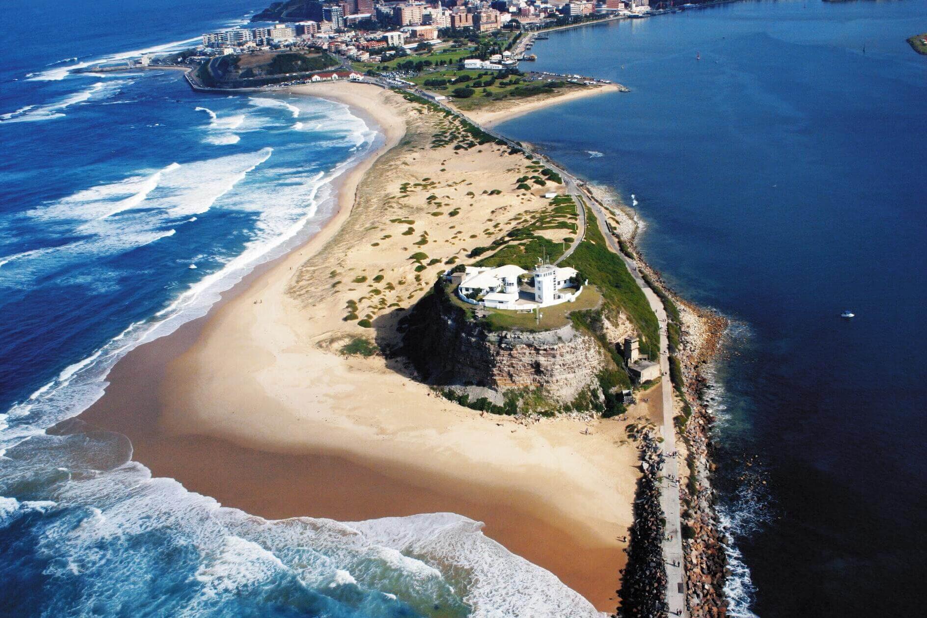 Nobbys Head in Newcastle an der Ostküste Australiens