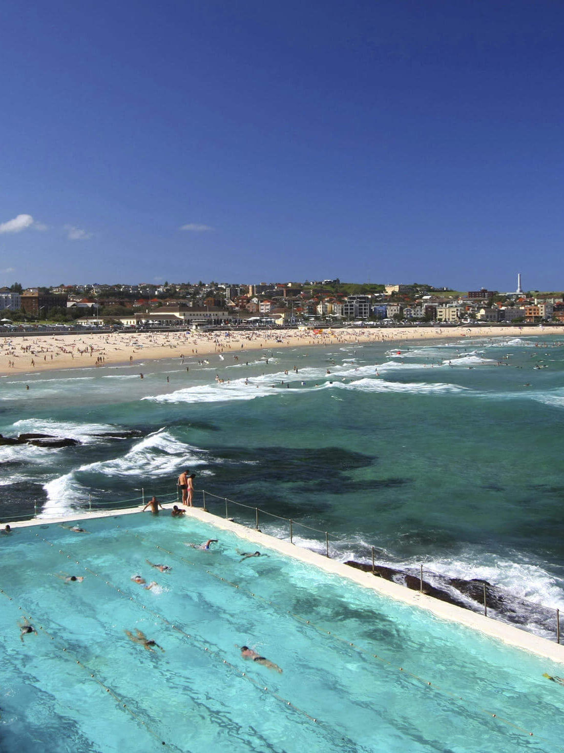 Bondi Pool in Sydney Australien