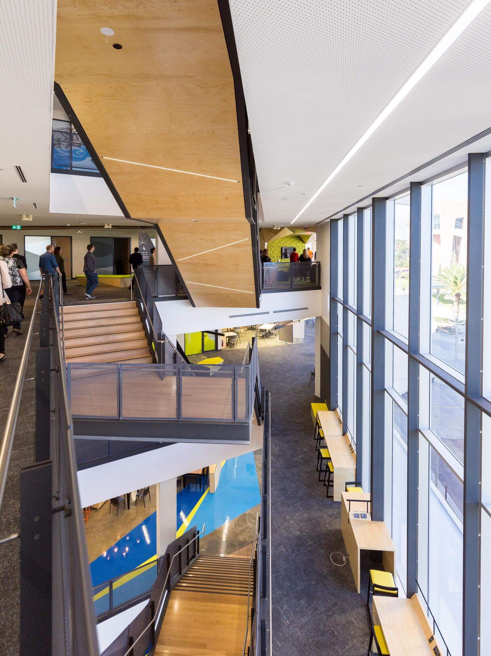 Inside Curtin University in Western Australia