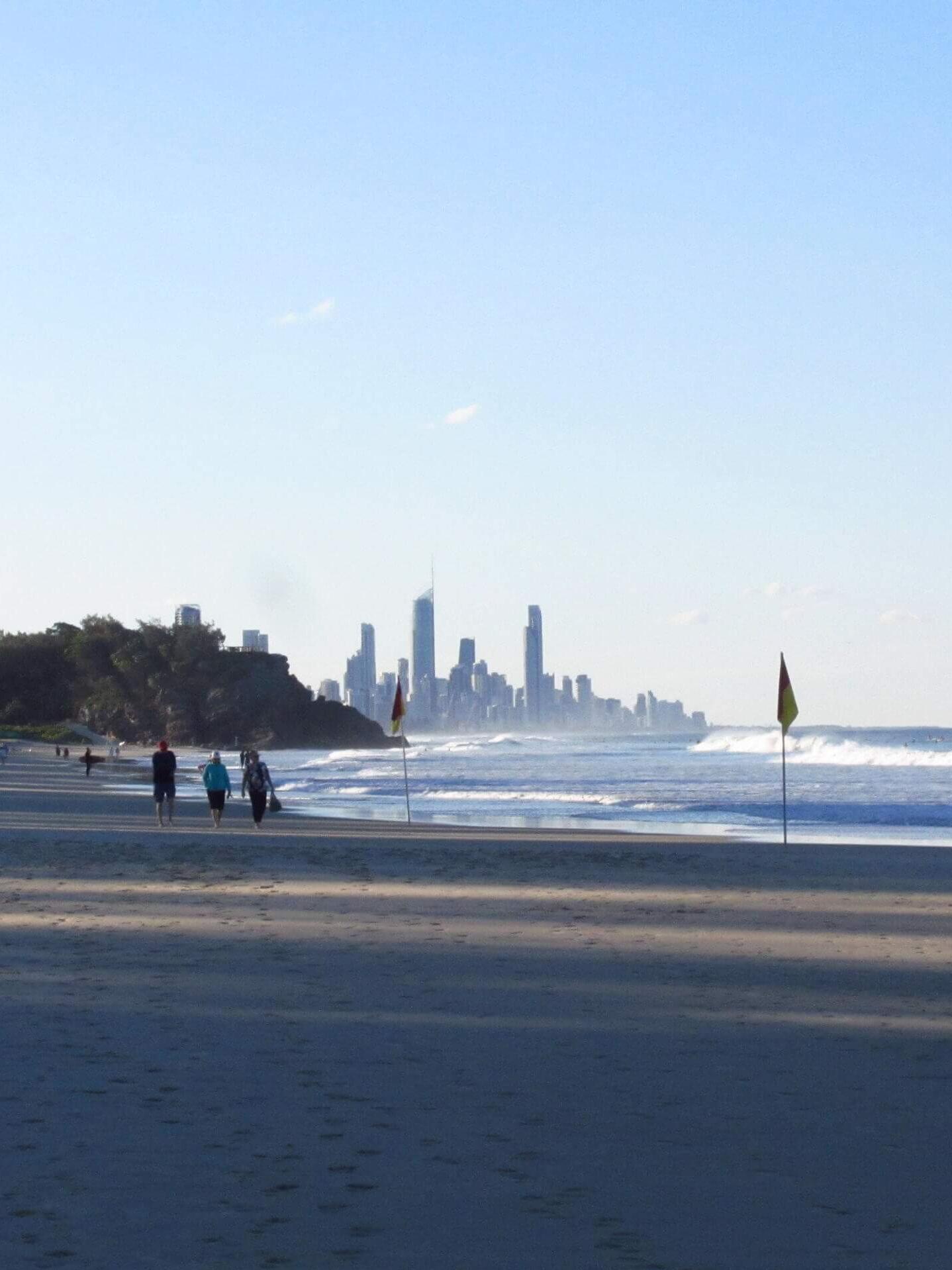 Die Gold Coast an der Ostküste Australiens