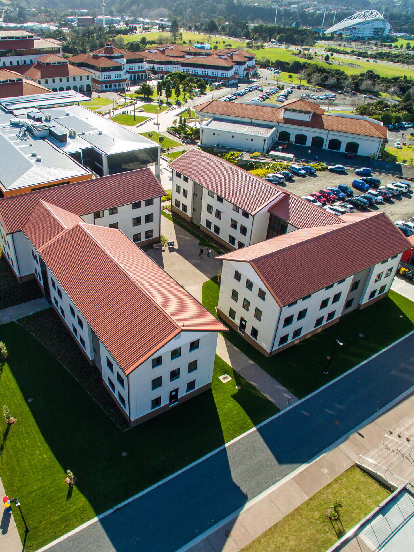 Auckland Campus der Massey University in Neuseeland