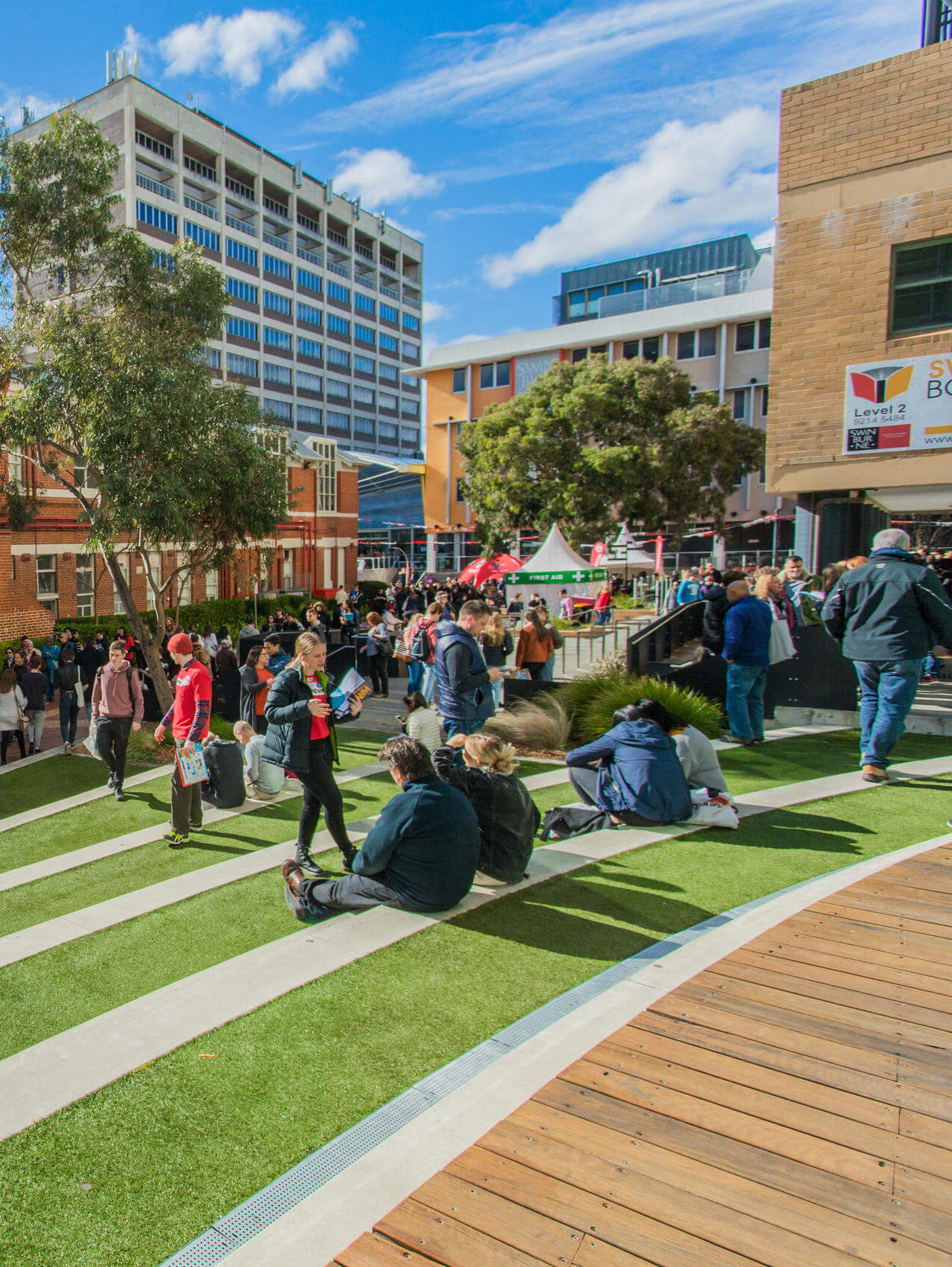 Hawthorn Campus der Swinburne University in Melbourne 