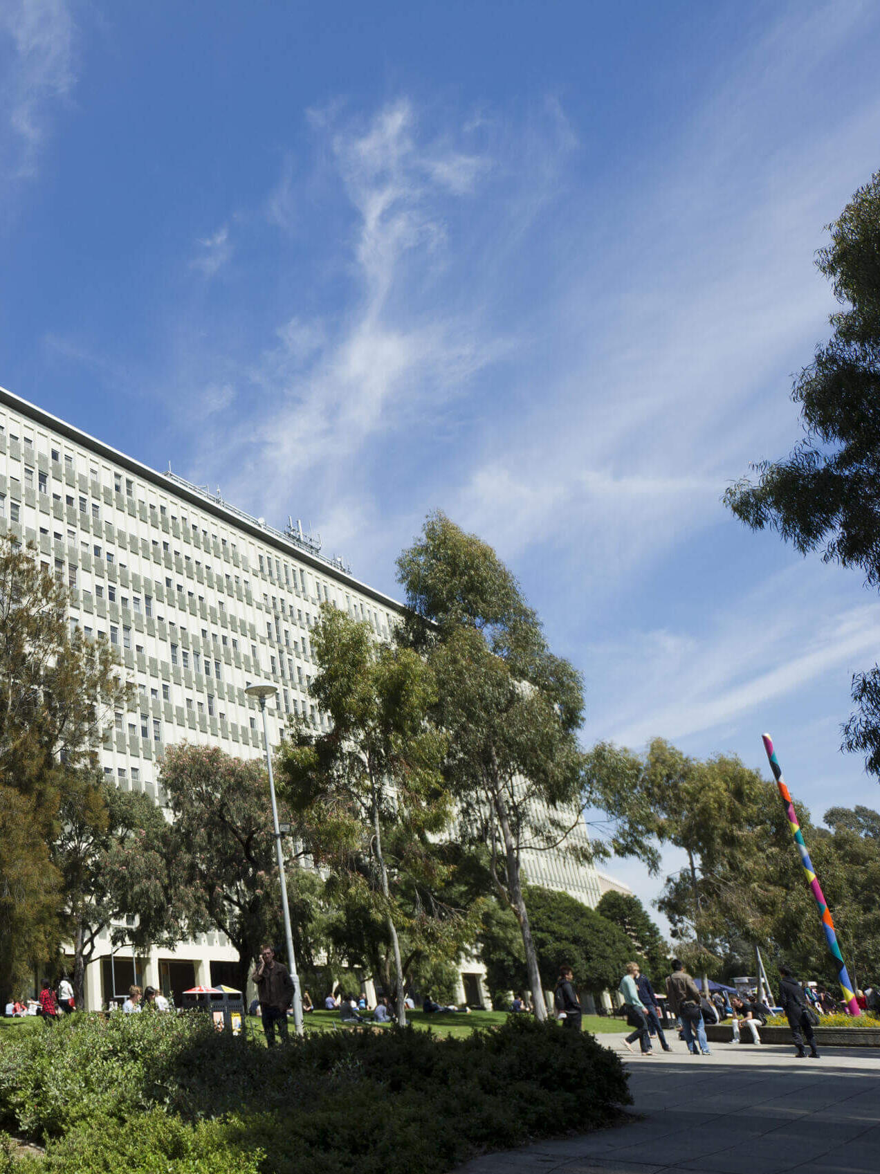 Auf dem Campus der Monash University in Melbourne