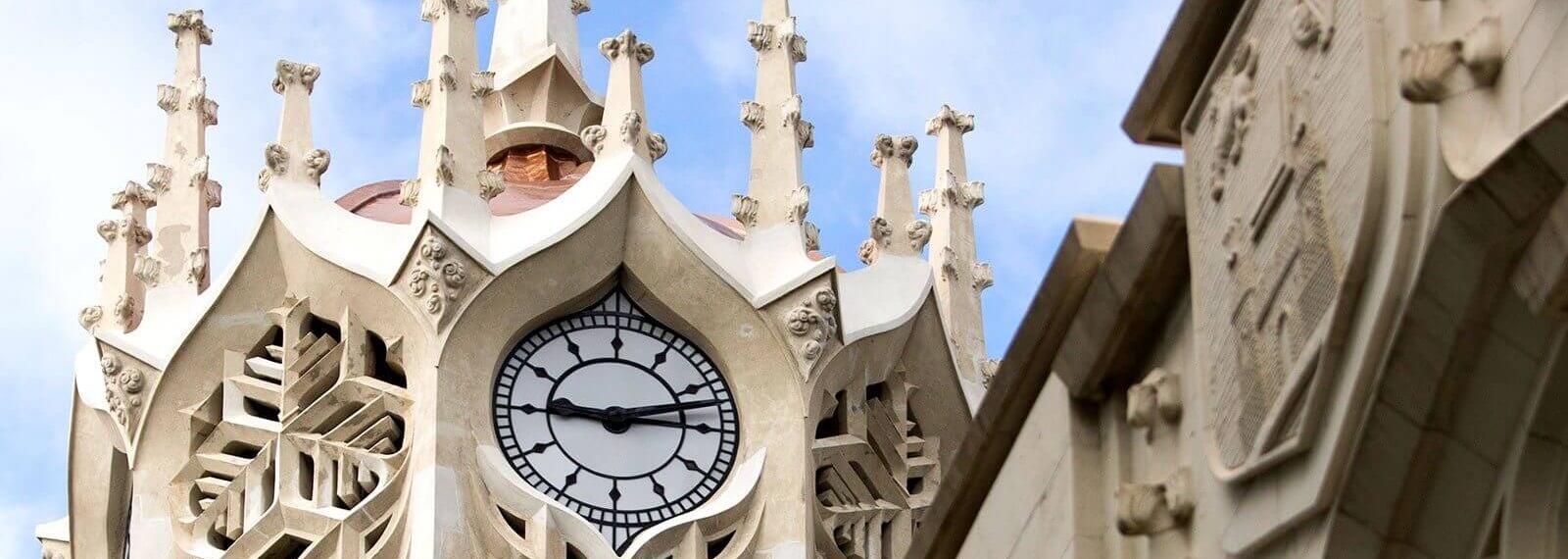 Clocktower der University of Auckland in Neuseeland