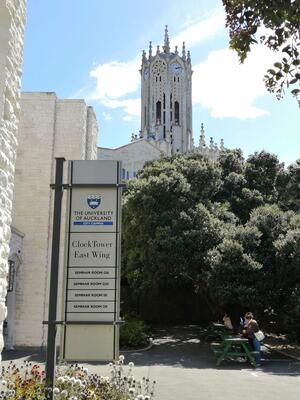 Clock Tower der University of Auckland