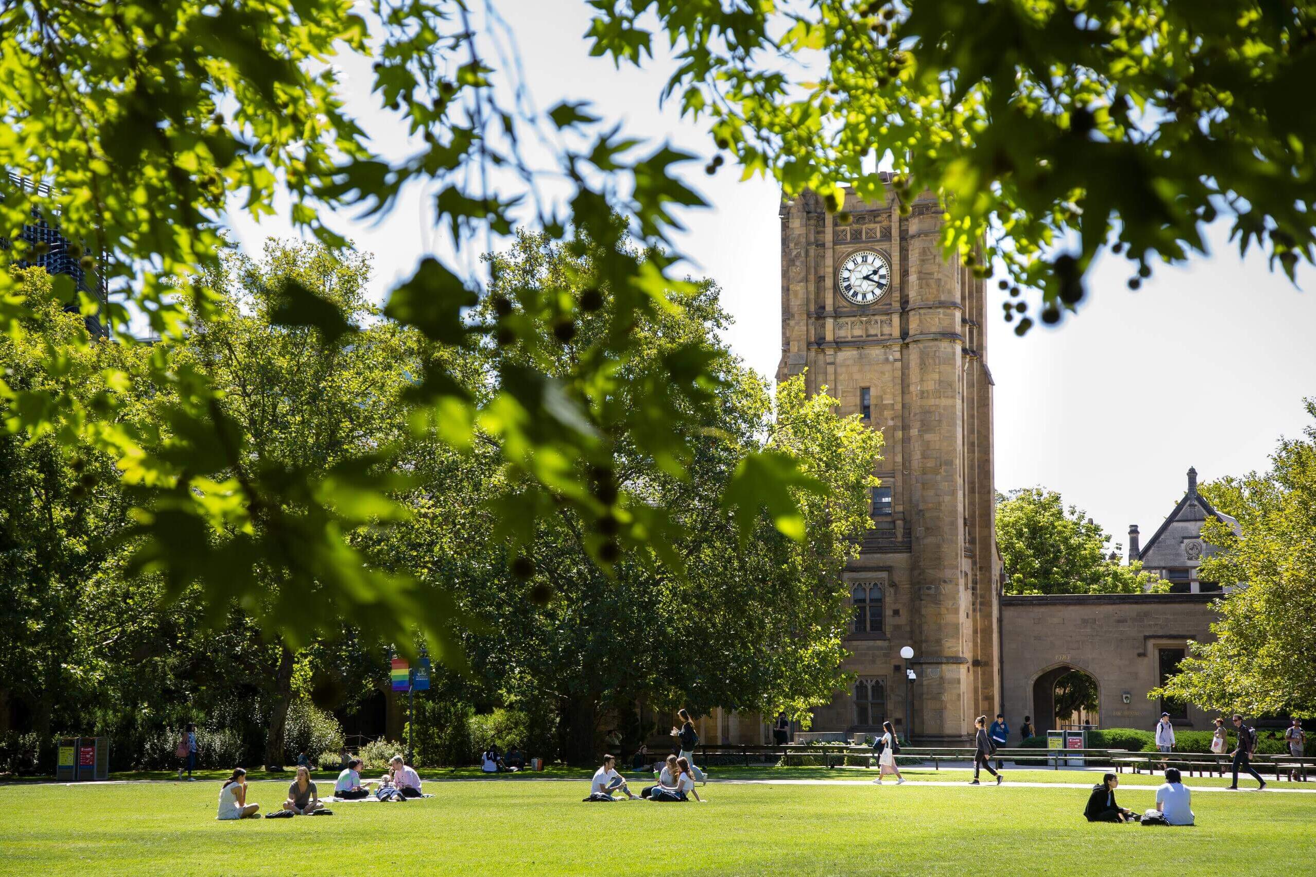 Studiere auf dem Campus der University of Melbourne