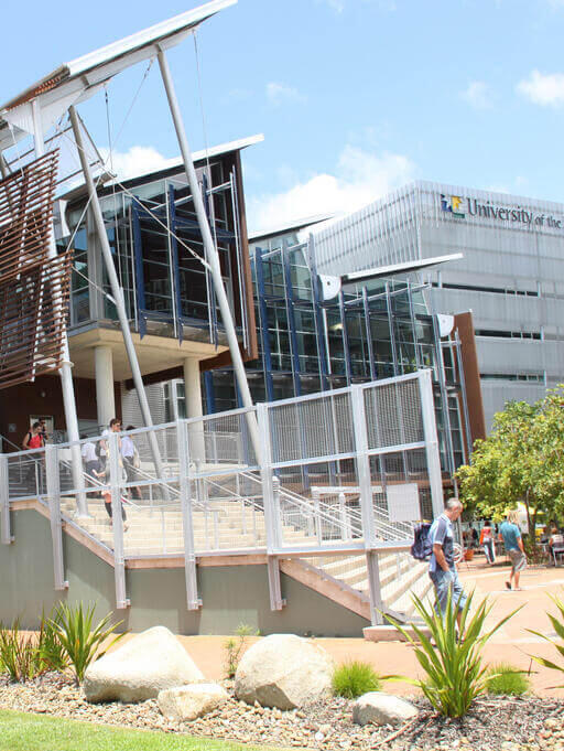 Bibliothek der USC in Australien