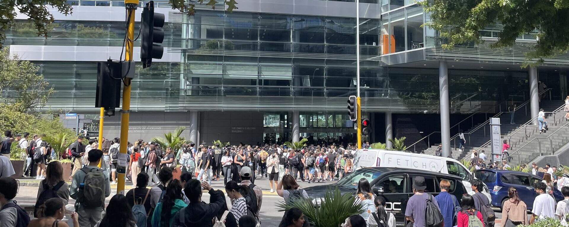 Orientation und Ankunft an der University of Auckland