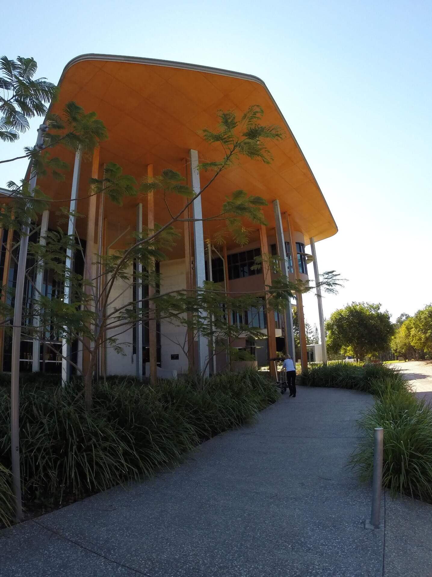 Architecture Gebäude der Bond University an der Gold Coast