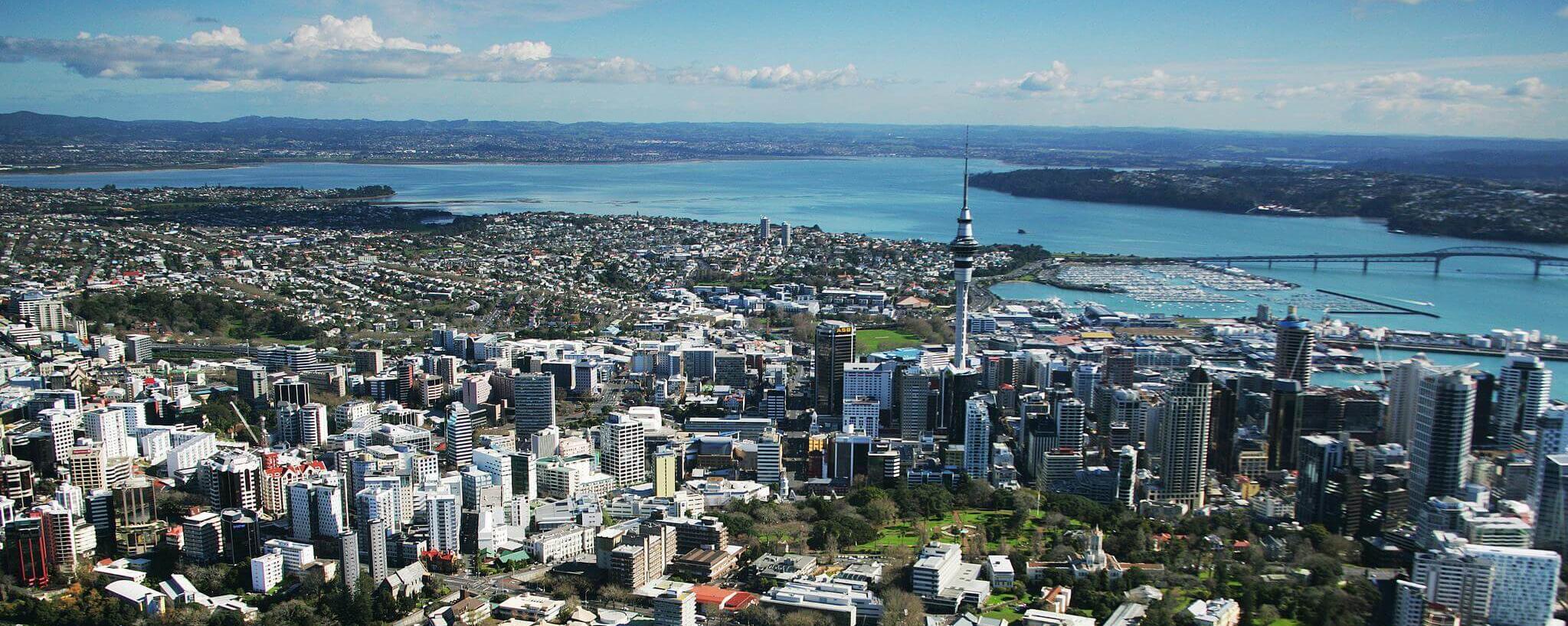 Blick auf Auckland