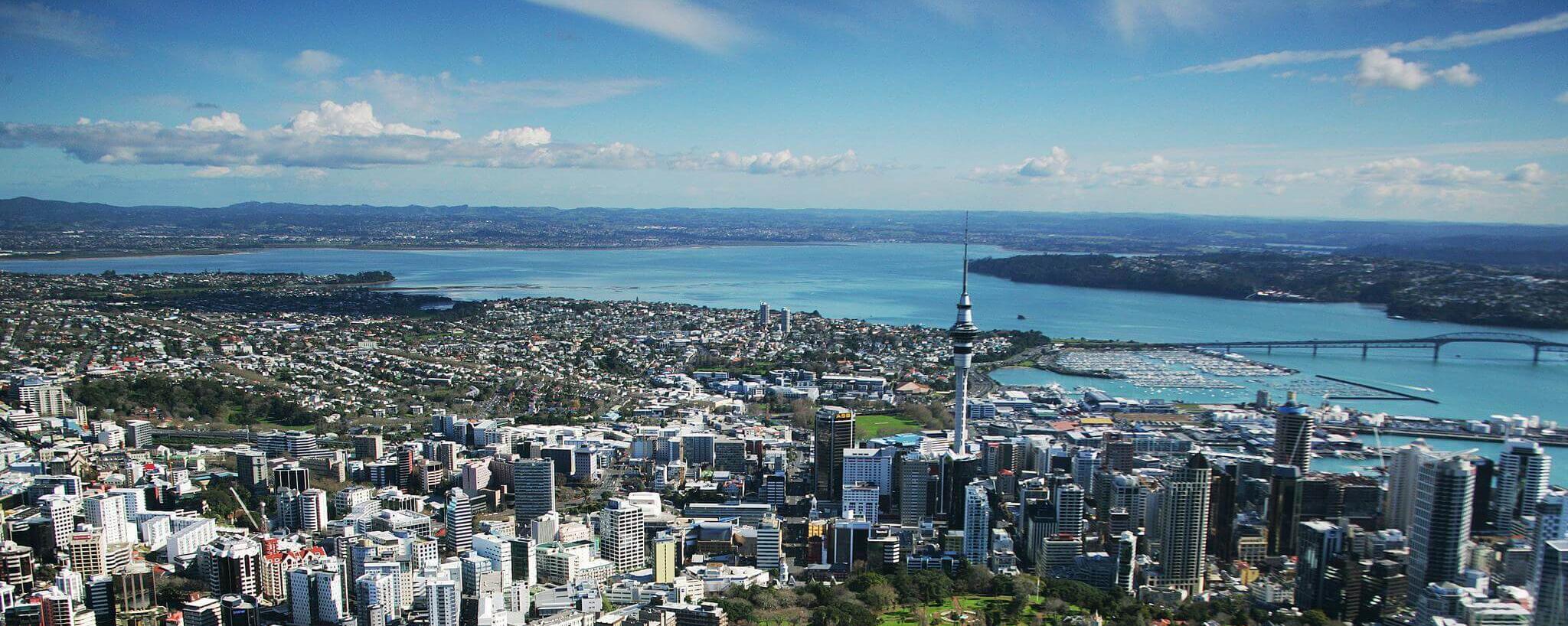 Blick auf Auckland