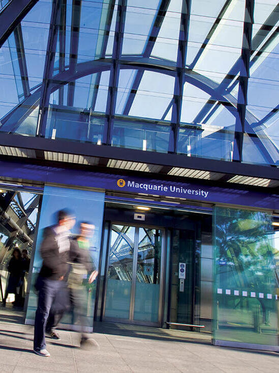 Train station der Macquarie University