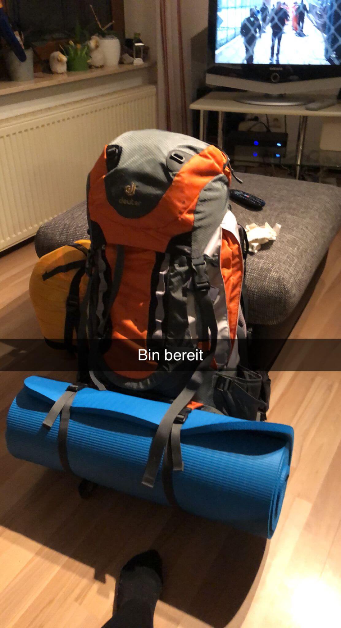 Backpackerrucksack