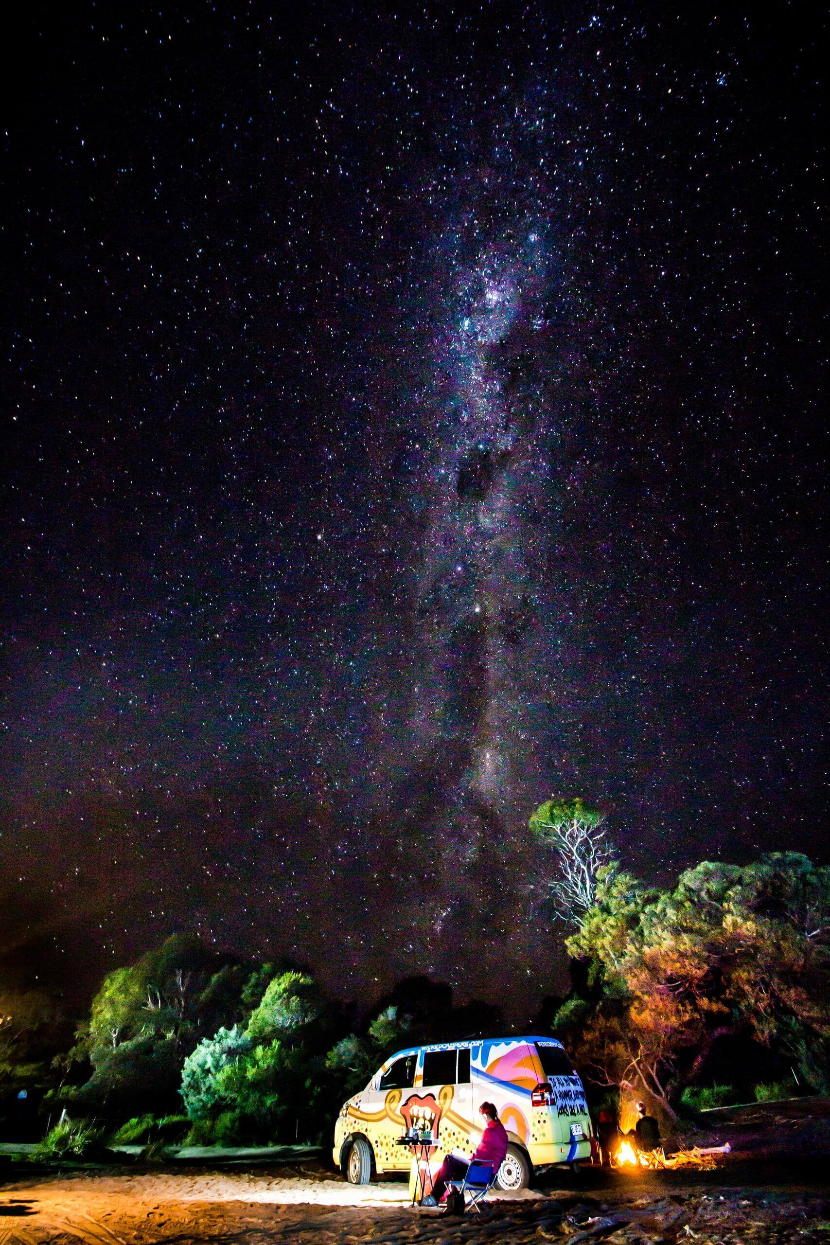 Tasmanien Sternenhimmel Milchstraße